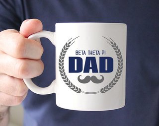 Beta Theta Pi Dadstache Mug