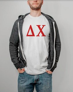 Delta Chi Lettered Tee - $14.95!