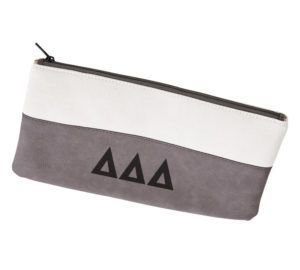 Delta Delta Delta Letters Cosmetic Bag