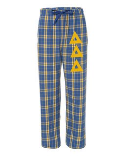 Delta Delta Delta Pajamas -  Flannel Plaid Pant