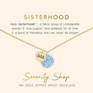 tri delta necklace
