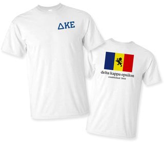 Delta Kappa Epsilon Flag T-Shirt