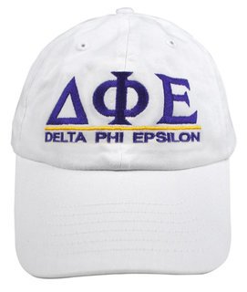 Delta Phi Epsilon World Famous Line Hat
