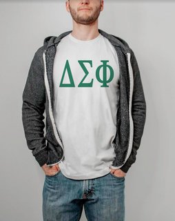 Delta Sigma Phi Lettered Tee - $14.95!