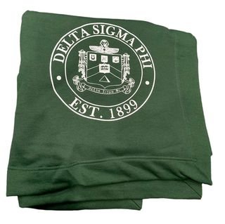 Delta Sigma Phi Sweatshirt Blanket