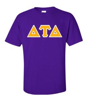 Delta Tau Delta Lettered T-Shirt