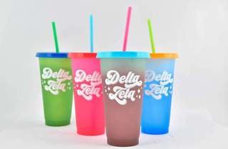 Delta Zeta Color Changing Cups (Set of 4)