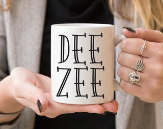 Delta Zeta Inline Coffee Mug