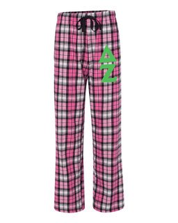 Delta Zeta Pajamas -  Flannel Plaid Pant