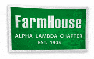 FarmHouse Fraternity 3 x 5 Flag