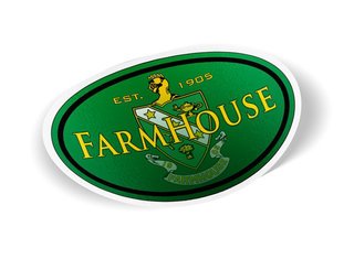 FarmHouse Fraternity Color Oval Decal
