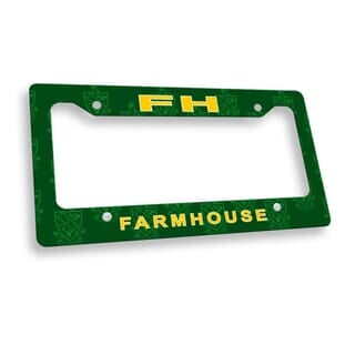 Farmhouse Fraternity Big Greek Letter Window Sticker Decal Sale 8 95 Greek Gear