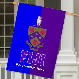 FIJI Crest House Flag