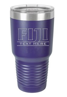 FIJI Fraternity Vacuum Insulated Tumbler