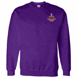 DISCOUNT-FIJI Fraternity World Famous Crest - Shield Crewneck Sweatshirt