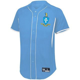 Fraternity Game 7 Full-Button Baseball Jersey