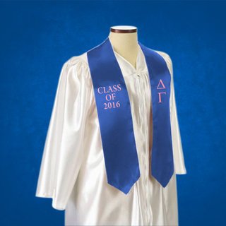Fraternity & Sorority Embroidered Greek Graduation Stoles