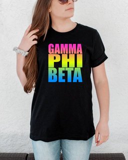 Gamma Phi Beta Neon Flo Tee