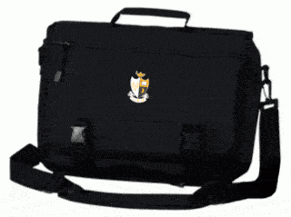 DISCOUNT-Gamma Phi Beta Emblem Briefcase