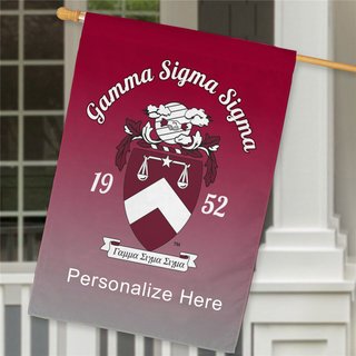 Gamma Sigma Sigma House Flag