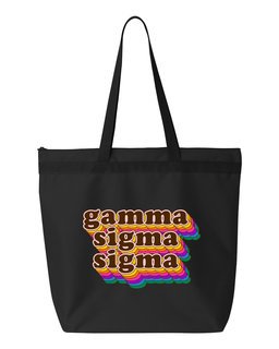 Gamma Sigma Sigma Maya Tote Bag