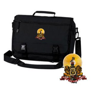 DISCOUNT-Kappa Alpha Emblem Briefcase