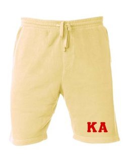 Kappa Alpha Pigment-Dyed Fleece Shorts