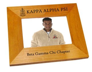 Kappa Alpha Psi Crest Picture Frame