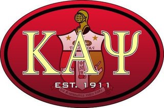 kappa alpha psi decal decals oval stickers fraternity colored exclusive paraphernalia apparel gear selection