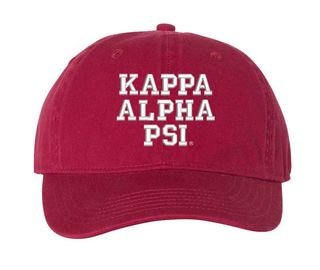 Kappa Alpha Psi Pigment Dyed Baseball Cap