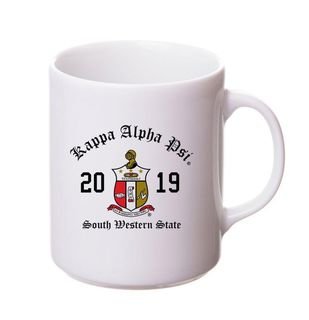 Kappa Alpha Psi Crest & Year Ceramic Mug