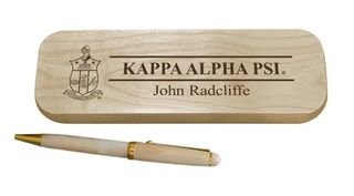 Kappa Alpha Psi Maple Wood Pen Set