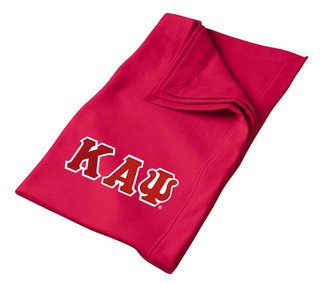 DISCOUNT-Kappa Alpha Psi Twill Sweatshirt Blanket