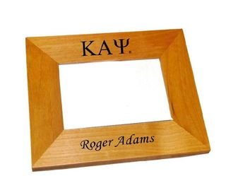 Kappa Alpha Psi Wood Picture Frame