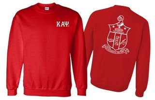 Kappa Alpha Psi World Famous Crest - Shield Printed Crewneck Sweatshirt