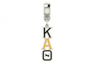 Kappa Alpha Theta Color Filled Stainless Lavaliere Necklace - ON SALE!