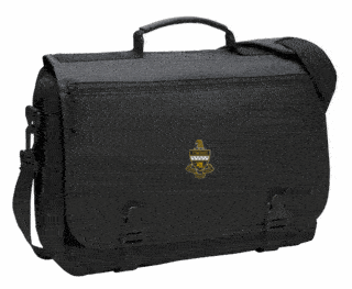DISCOUNT-Kappa Alpha Theta Emblem Briefcase