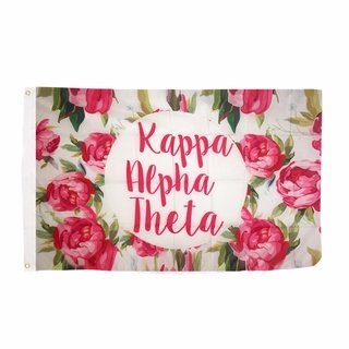 Kappa Alpha Theta Rose Flag