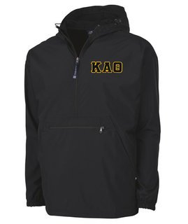 Kappa Alpha Theta Tackle Twill Lettered Pack N Go Pullover