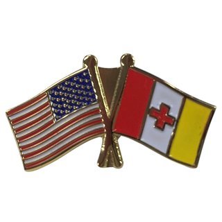 Kappa Alpha USA Flag Lapel Pin
