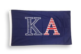 Kappa Alpha USA Patriotic Flag