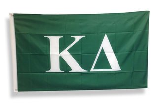 Kappa Delta Big Greek Letter Flag