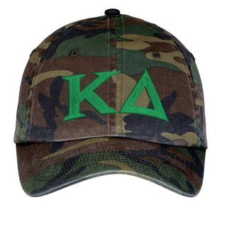 Kappa Delta Lettered Camouflage Hat