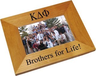 Kappa Delta Phi Wood Picture Frame