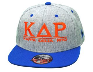 Kappa Delta Rho Flatbill Snapback Hats Original