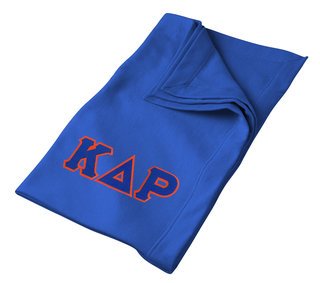 DISCOUNT-Kappa Delta Rho Twill Sweatshirt Blanket
