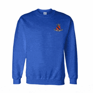 DISCOUNT-Kappa Delta Rho World Famous Crest - Shield Crewneck Sweatshirt