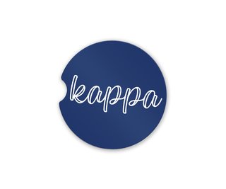 Kappa Kappa Gamma Kem Car Coaster