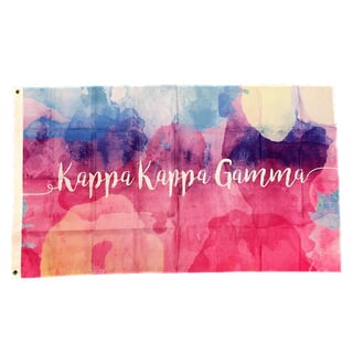 Kappa Kappa Gamma Flags Signs Greek Gear