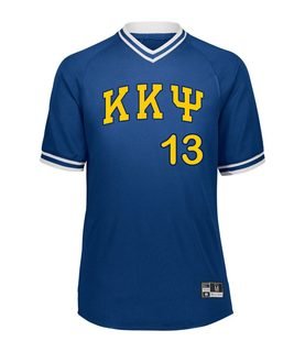 Kappa Kappa Psi Retro V-Neck Baseball Jersey